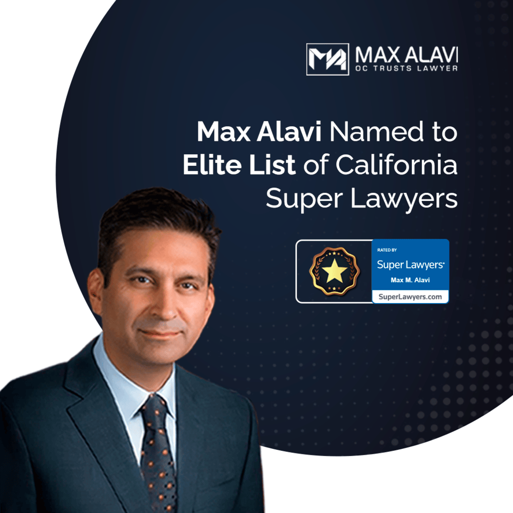 Max Alavi Named Elite List of Super Lawyers