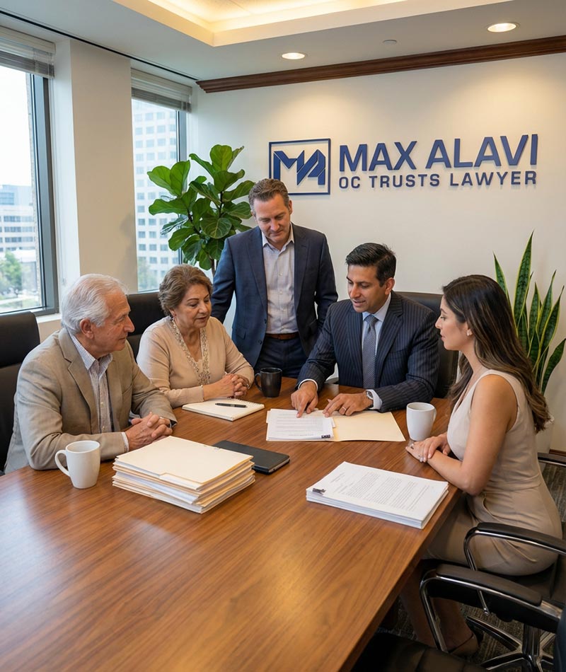 Max Alavi | Top Ranked Trust Litigation Attorney in Orange County and LA County